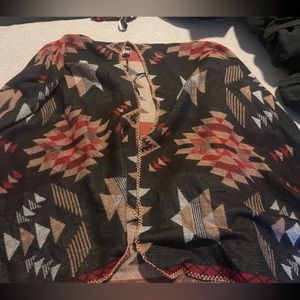 Forever 21 Aztec Southwestern Shawl